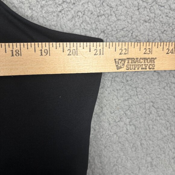 Nike Yoga Women's Dri-FIT Luxe Cropped Yoga Bra Tank Top Black Size 2XL. - Picture 11 of 12